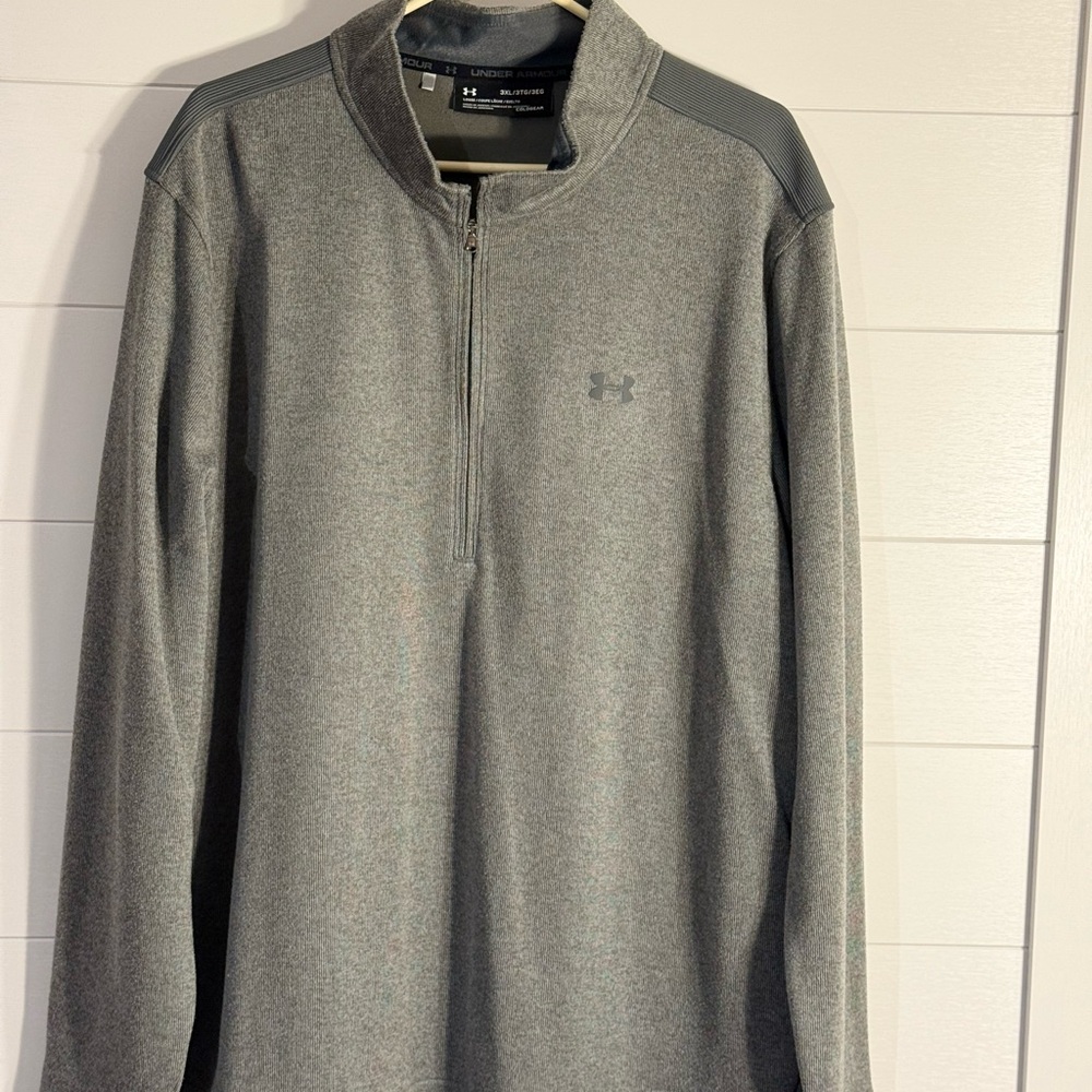 Under Armour Charcoal Quarter-Zip Jacket